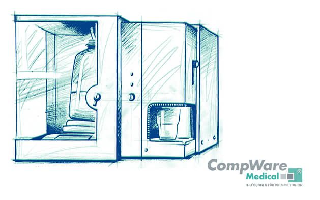 Compware Medical Medosys Methadon Dosiergerät