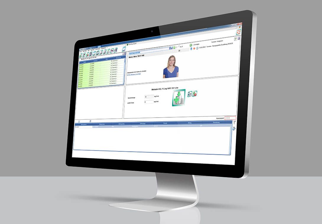 Compware Medical Methadon EDV Dosierautomaten MeDoSys Basis Software